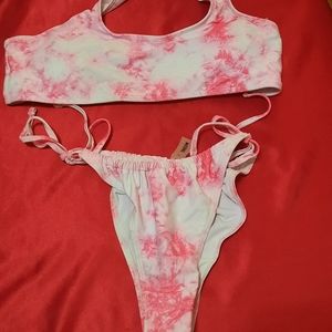 Womens halter tip bikini